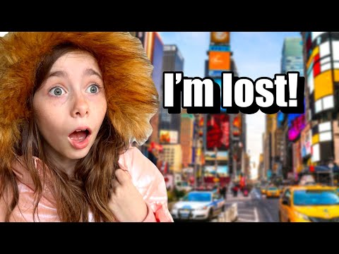 Little Mama is LOST in New York City!💔Will her PARENTS find her?😧