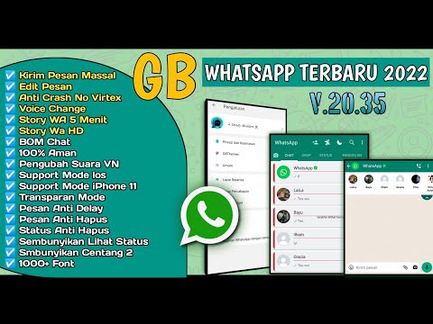 GB WHATSAPP  TERBARU 2022 | DOWNLOAD WA GB TERBARU | WHATSAPP TERBARU 2022 BY @My Damein