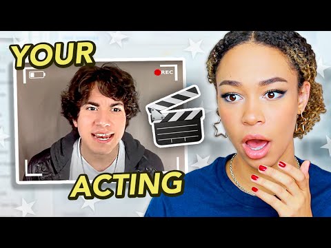 Reacting to My Subscribers Acting Tapes! *PART TWO* (Monologue Submissions)