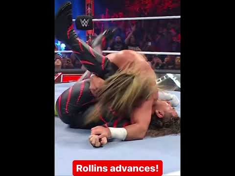 Seth Rollins wins the match and advances on wwe raw #sethrollins #raw #wwe #highlights #advance