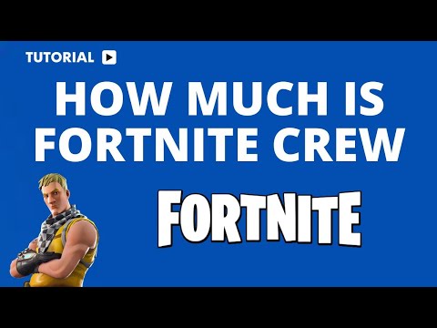 How Much is Fortnite Crew?