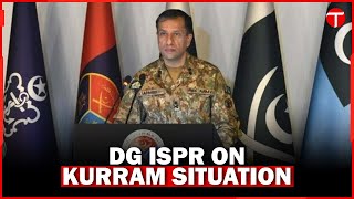 Journalist Questions DG ISPR on Kurram Agency Situation Responsibility | The Express Tribune