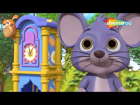 Hickory Dickory Dock 3D Rhyme | Nursery Rhymes & Kids Songs @shemarookidsbengali