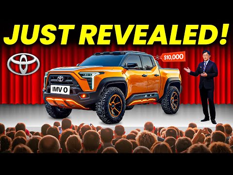 Toyota CEO Reveals New $10,000 Pickup Truck & SHOCKS The Entire Industry!