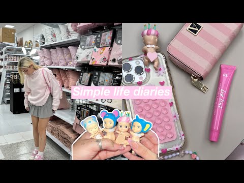 💗simple life diaries: recados, unboxing sony angels, comida asiática…⭐️