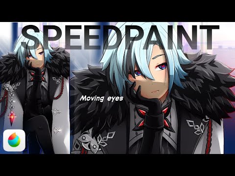 [SPEEDPAINT] Arlecchino - Genshin Impact (MEDIBANGPAINT)