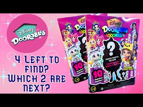 Almost Found Them All! | Disney Doorables Adoorbs - Round 5 | Mystery Doll Toy Unboxing and Review!