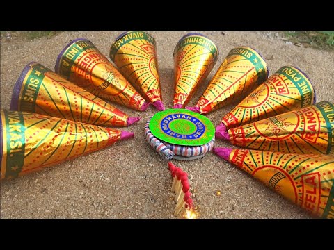 Diwali Anar Combo vs Matches Chain 🔥 || Diwali Cracker Testing 2024 💥