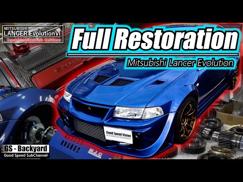 Mitsubishi Lancer Evolution  Private Overhaul【Full Restoration】（With English explanatory caption）