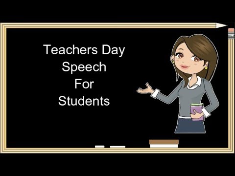 Teachers’ Day Speech for Students