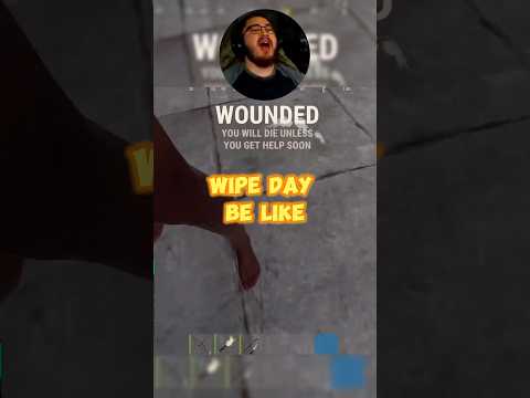 Wipe Day in Rust: Epic Moments You Can't Miss! #Rust #Gaming #rustislove #rustclips