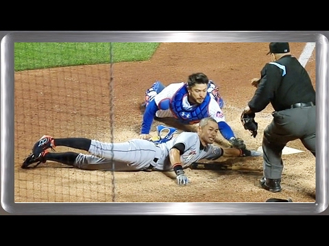 イチロー神スライディング＆３塁打全球 ICHIRO SUZUKI [Miami Marlins] 2015.4.17