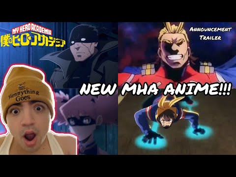 NO WAYYY THIS IS HAPPENING OMG PEAK! MY HERO ACADEMIA VIGILANTES ANIME ANNOUNCEMENT TRAILER REACTION