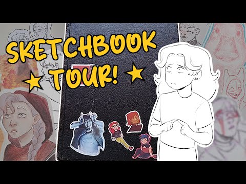 MY FIRST SKETCHBOOK TOUR!