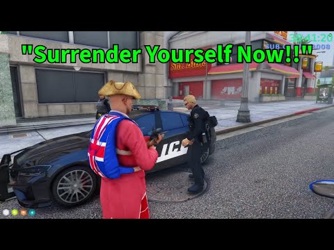 Matt Holds Up Peters With a Musket for Spike Strips | NoPixel 4.0 GTA RP