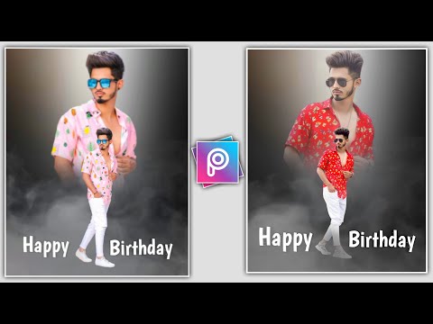 Happy Birthday Banner Photo Editing || PicsArt Birthday Photo Editing in telugu 2023 #chandueditz