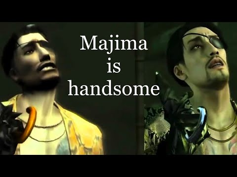 Goro Majima is handsome