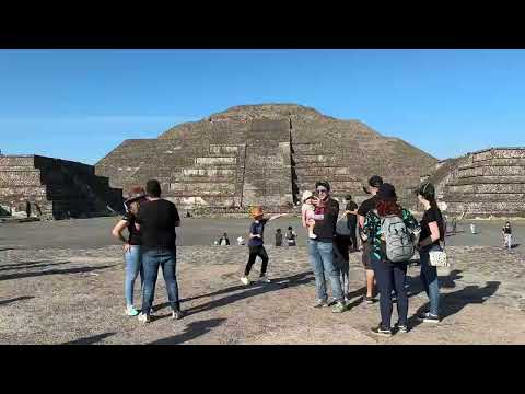 Pyramids in Teotihuacan, Mexico