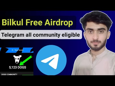 How to Join Dogs  Airdrop || Telegram per New Airdrops Kase join Karain || Dogs Airdrop Bilkul Free