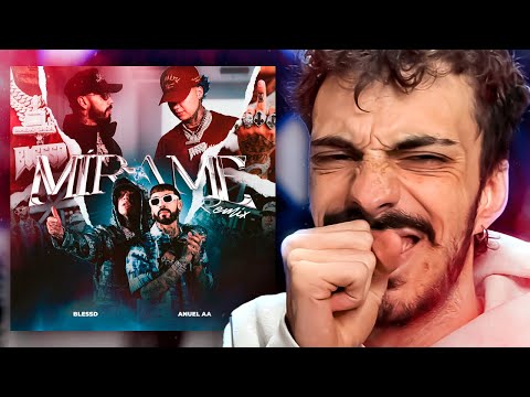 OTRO HIT PARA LA COLECCIÓN 😁 BLESSD ❌ ANUEL AA | MIRAME REMIX REACCIÓN