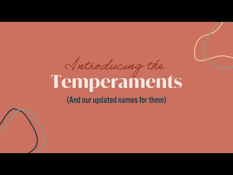 What are the temperaments? Introducing Truity's updated names for the Temperaments