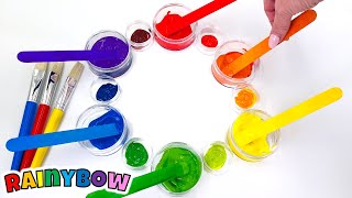 Mixing Colors with Paint for Preschoolers