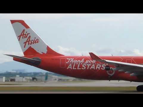 AIRASIA X AIRBUS A330-343 9M-XXA DEPARTING KUL via 14R