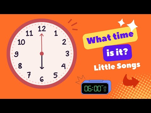 What time is it? | Time o'clock