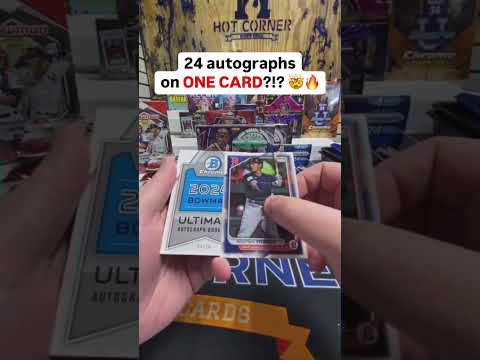 24 AUTOGRAPHS on ONE CARD?!? 🤯🔥