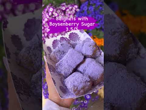 Rating the foods I tried at Knott’s Boysenberry Festival #shorts #knottsberryfarm