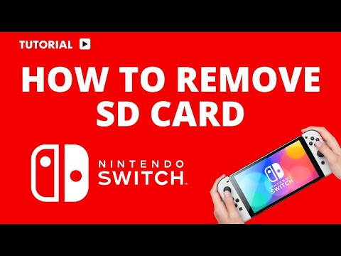 How to Remove the SD Card from a Nintendo Switch