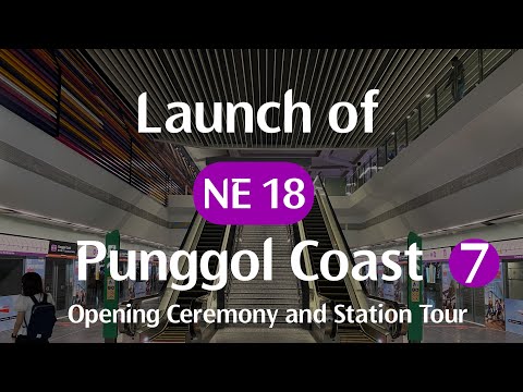 [SBST] Launch of the New Northeast Bound Terminus - NE18 Punggol Coast - Opening Ceremony and Tour