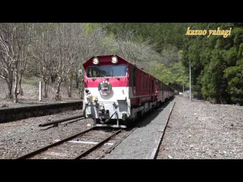 大井川鐵道井川線 秘境駅尾盛 2017年4月30日