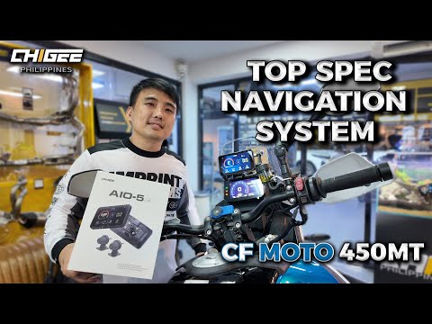 Smart Navigation System Install Chigee AIO-5 | CF Moto 450MT Build Ep. 4