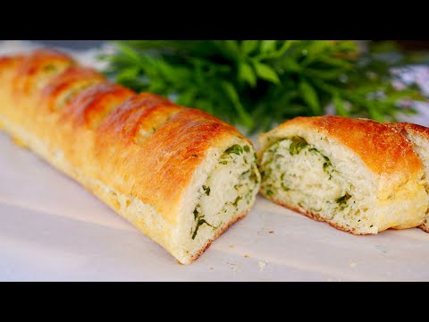 Cook every day. Homemade herb baguette.