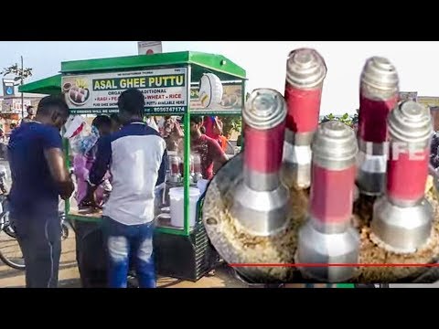 GHEE PUTTU  | Very Rare Healthy Street Food From South India | Food and Travel TV