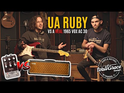 Can this pedal sound better than a real tube amp? - UAFX Ruby VS ORIGINAL 1965 Vox AC30?