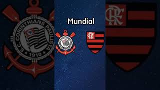 Fla X Cor #flamengo #corinthians #titulos #libertadores #mundial #copadobrasil #brasileirão