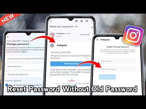 How to Reset Instagram Password Without Email Phone Number and Old password 2024