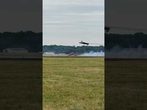 World Aerobatic Champion Rob Holland competing in an inverted MXS at Battle Creek Air Show, MI!