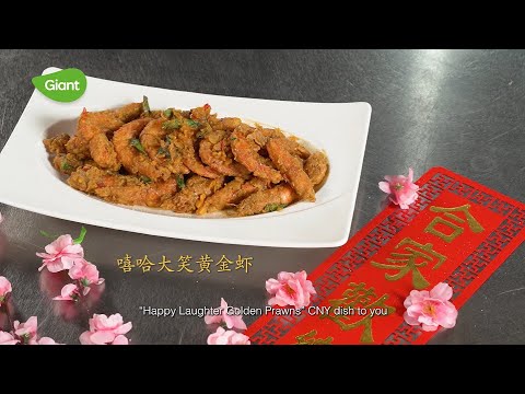 Happy Laughter Golden Prawns Recipe