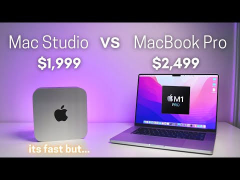 $2000 Mac Studio vs $2500 MacBook Pro - Performance vs Portability