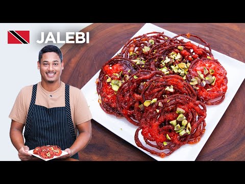 Delicious Jalebi Recipe by Chef Shaun 🇹🇹 Foodie Nation