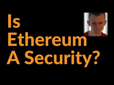 Is Ethereum A Security?