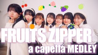 【全部声だけ！？】FRUITS ZIPPER MEDLEY ( 私の一番かわいいところ / NEW KAWAII etc... )