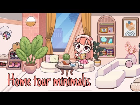 HOME TOUR MINIMALIST IN AVATAR WORLD | PAZU GAME #avatarworld #pazu #avatarworldstory