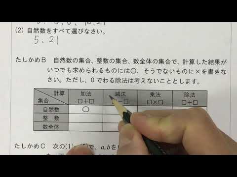 2021 1学年 1章 3節 数の範囲と四則