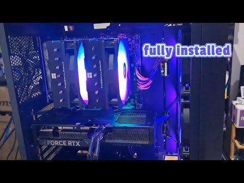 thermalright peerless assassin/ phantom spirit/ PS120 SE dual tower air cooler install guide