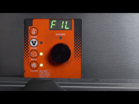 How to Filter Oil for Vulcan QuickFry™ VHG50A & VHG75A (Analog Controls)