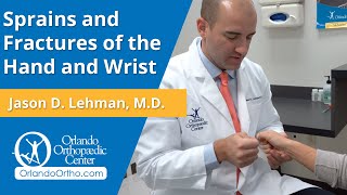 Sprains and Fractures of the Hand and Wrist | Jason D. Lehman, M.D.